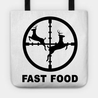 Deer Hunting Funny Hunter Fast Food Gift Tote