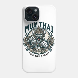 Muay Thai Warrior Phone Case