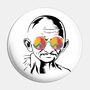 Gandhi Peace Bro – Non Violence Pin