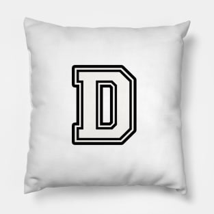 Varsity Liter D Pillow