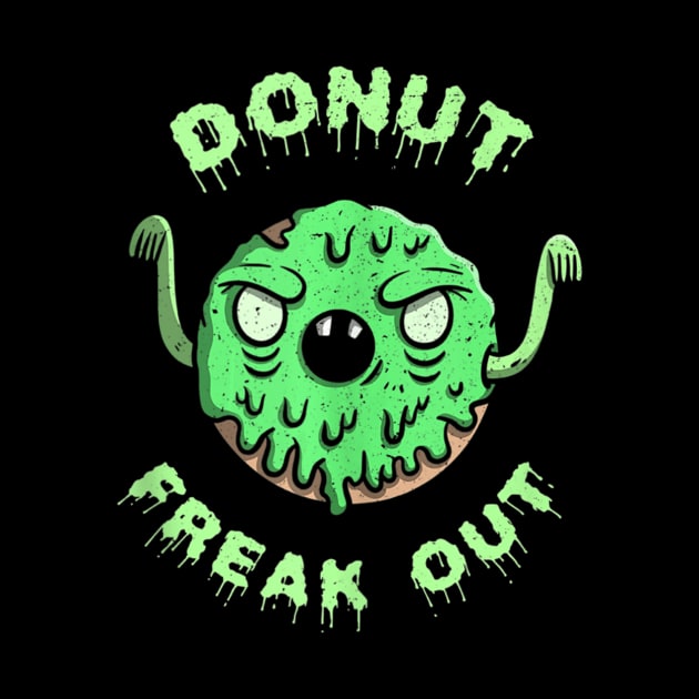 Zombie Donut Halloween Gift For Any Zombie Lover by MarrinerAlex