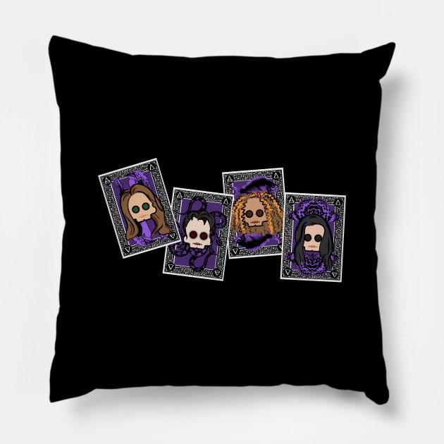 The Craft Skulls Pillow by NeaandTheBeard