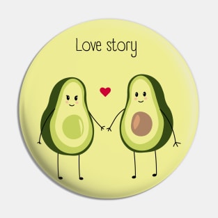 Love Story Pin