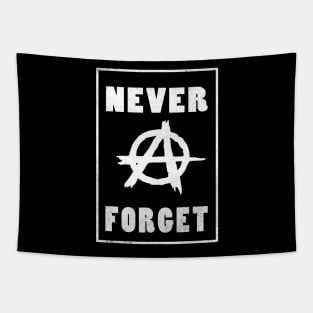 Never Forrget Anarchy Tapestry