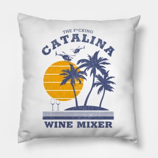 The F*cking Catalina Wine Mixer Pillow