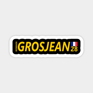 ROMAIN GROSJEAN 28 Magnet