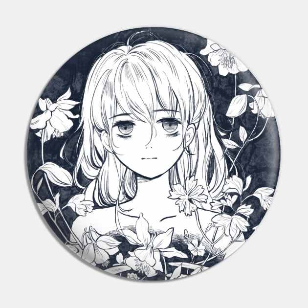 Girl Bone Flower 2 Pin by yunzhen_ho