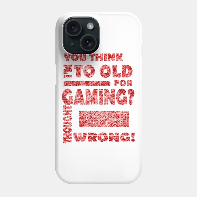 Gaming Headphones E-Sport Gambling Grandpa Alt Phone Case by FindYourFavouriteDesign