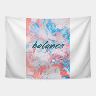 Balance Yoga Design Tapestry