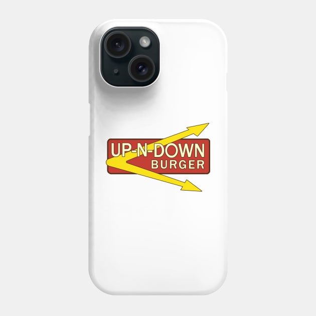 Up-N-Down Burger Phone Case by nszerdy