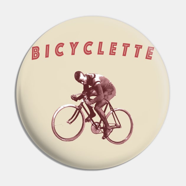 Bicyclette Pin by Minimal Bear