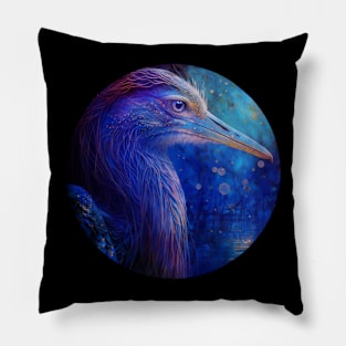 Heron Spirit, Beautiful Wildlife Pillow