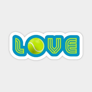 Tennis Love Magnet