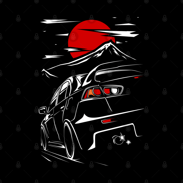 Mitsubishi Lancer Evo X by racingfactory