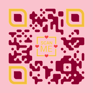 QR-code love T-Shirt