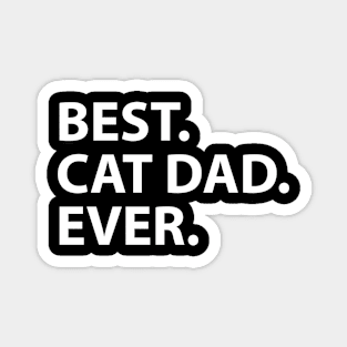 Best cat dad Magnet