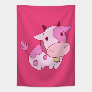 Strawberry Milk Cow Tapestry