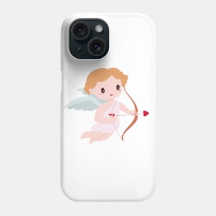 Angel with bow and arrow Phone Case