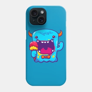 Blue Monster 2 Phone Case