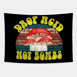 Drop Acid Not Bombs- Lsd Tapestry