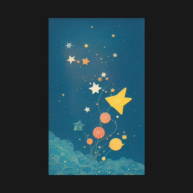 stars in the sky by Muahh