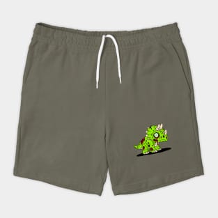 Zombie Triceratops Shorts