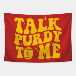 Talk Purdy To Me - Purdy Good Meme Tapestry