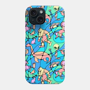 Mythical Creatures Bright Stained Glass Phone Case