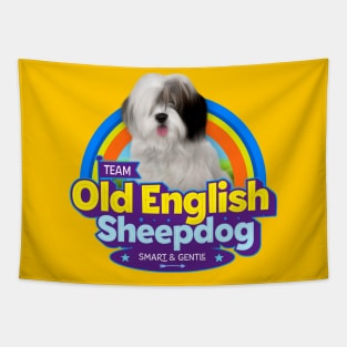 Old English Sheepdog Tapestry