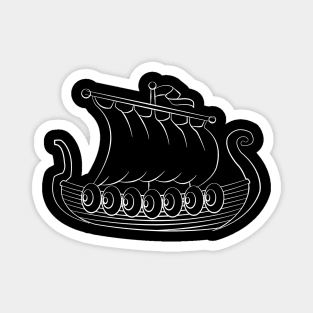 Skellige Viking Boat Magnet