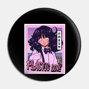 Plastic love Pin