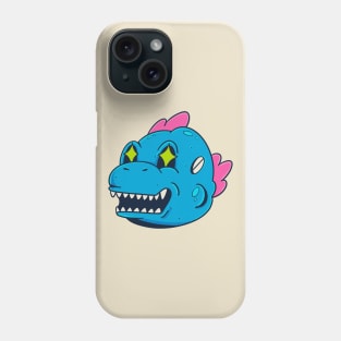 Baby Godzilla Head Phone Case