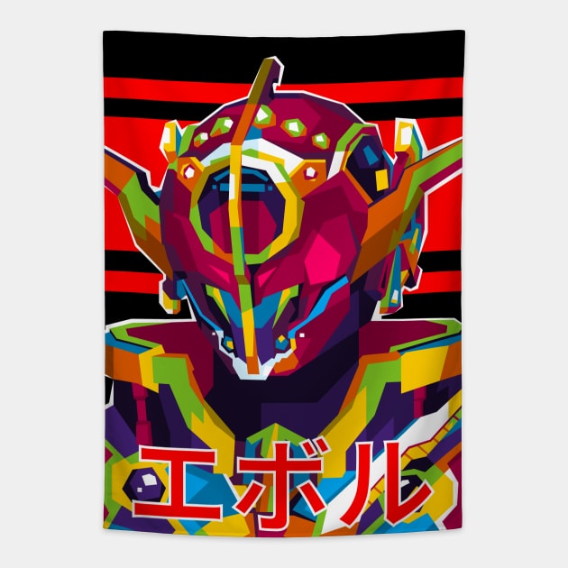 Kamen Rider Evol Tapestry by wpaprint