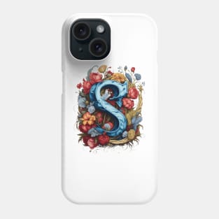 Floral letter S II Phone Case