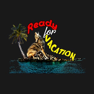 Coyote Ready For Vacation T-Shirt