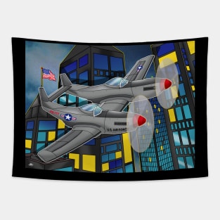 P-82 Twin Mustang Tapestry