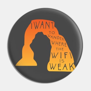 Wander Utah Pin