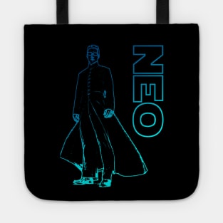 Neo blue. Tote