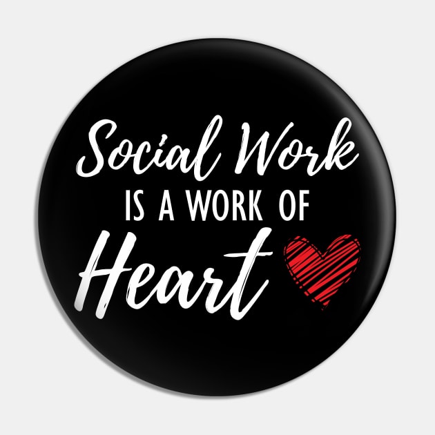 Social Worker - Social work is a work of heart w Pin by KC Happy Shop