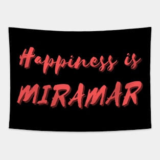 Happiness is Miramar Tapestry