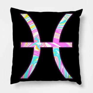 PSYCHDELIC PISCES Pillow