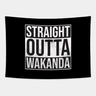 Straight Outta Wakanda Tapestry