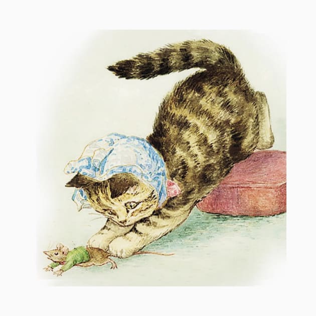 “Miss Moppet Chases a Mouse” by Beatrix Potter by PatricianneK