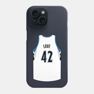 Kevin Love Minnesota Jersey Qiangy Phone Case