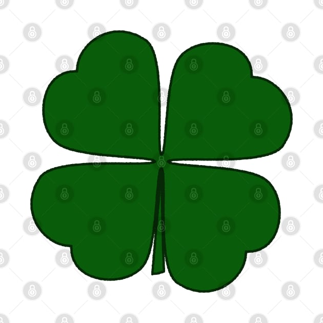 Four Leaf Clover - Lucky for St Paddy's Day by SolarCross