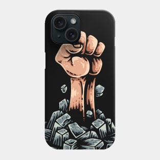 Raised Fist Hand Phone Case