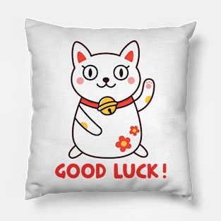 Lucky cat Pillow