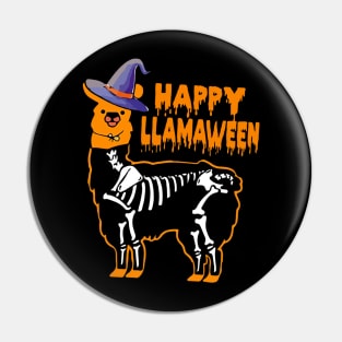 Llama halloween costume happu llamaween tshirt funny gift t-shirt Pin