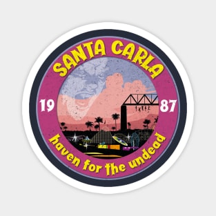 Santa Carla Haven for the Undead Magnet