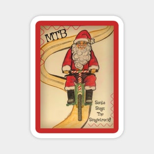 MTB, Santa Slays The Singletrack Magnet